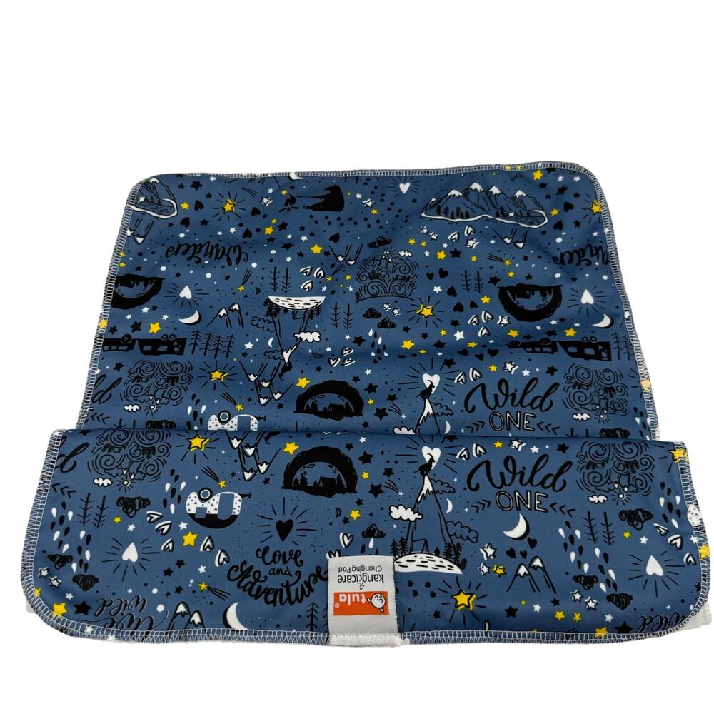 Tula‎ x KangaCare Changing Pad "Wild One" Stars Mountains Bears 23" x 14"